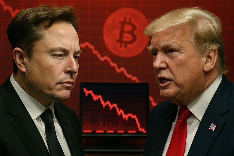 Carnage Crypto : La querelle Musk-Trump déclenche un effondrement de marché de 1 milliard de dollars et un bain de sang sur les effets de levier 